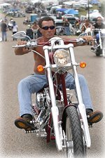 Sturgis Bike Rally biker